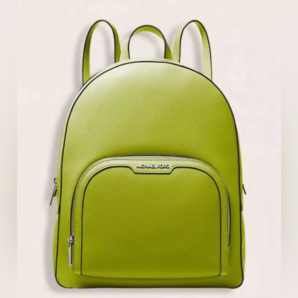 Michael Kors Large Jaycee Pebble Leather Backpack